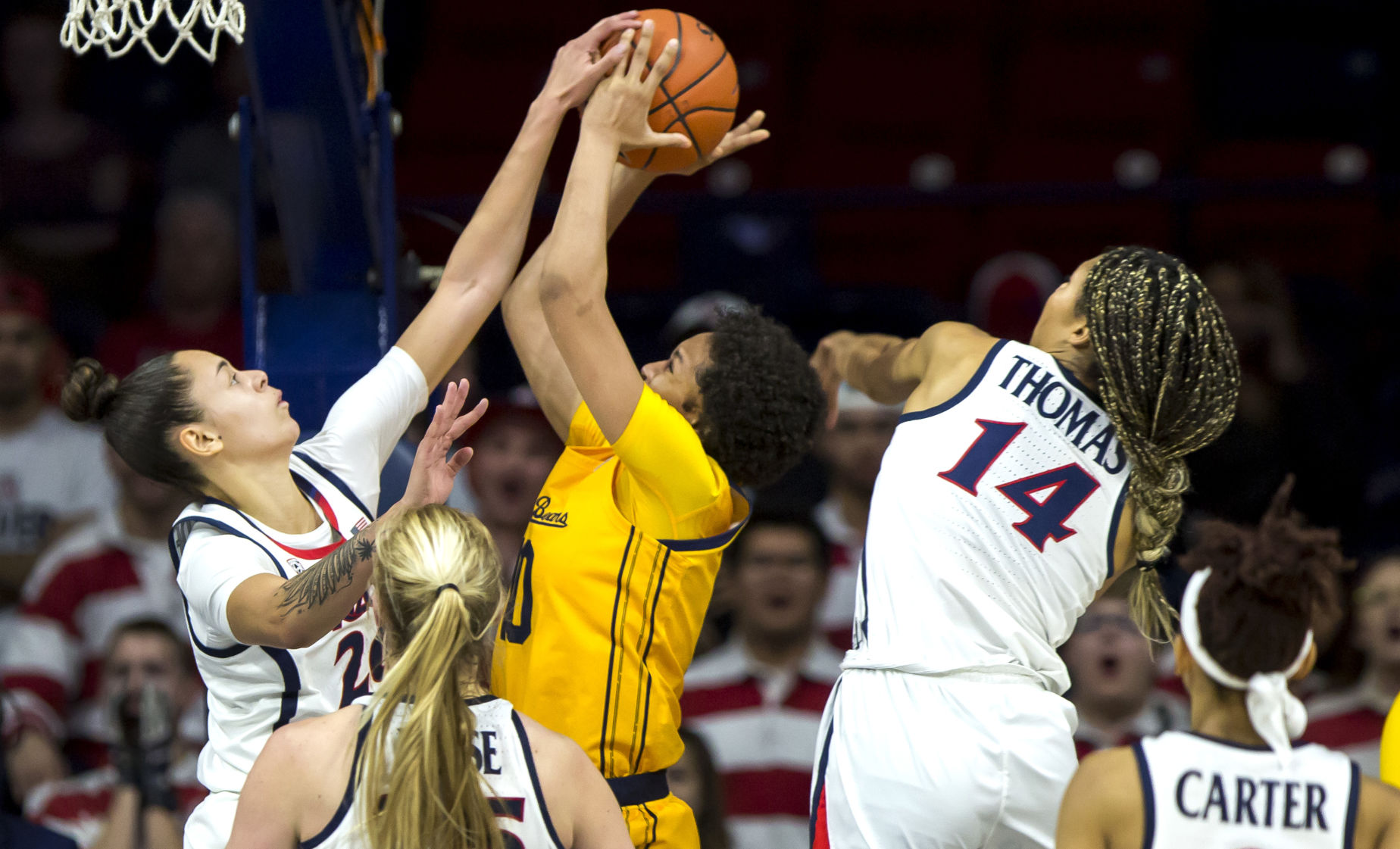 Arizona Women's Basketball vs California